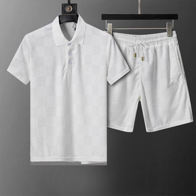Style No.: A728# 2026 Spring/Summer New Men's Casual Collared Short-Sleeved T-S