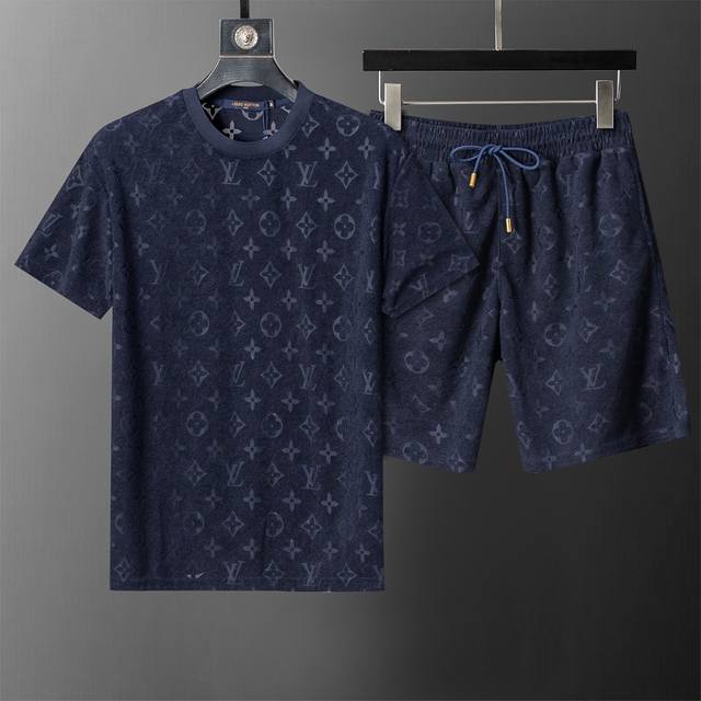 Style No.: A718# 2026 Spring/Summer New Men's Casual Crew Neck Short-Sleeved Sh