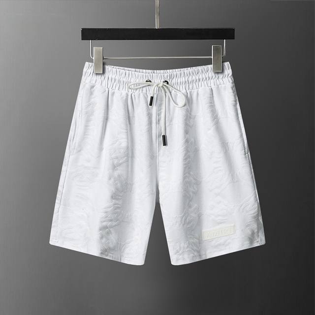 Style No.: A919# Amiri 2026 Spring/Summer New Men's All-over Flocked Casual Sho