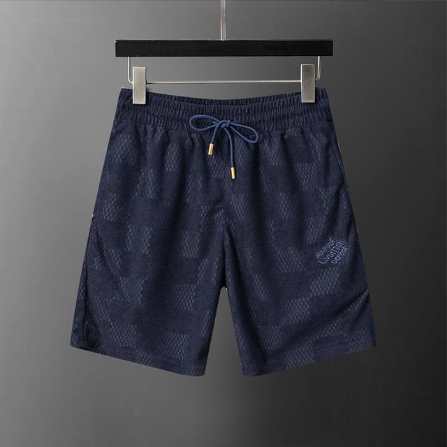 Style No.: A905# L*V 2026 Spring/Summer New Men's Towel Jacquard Casual Shorts