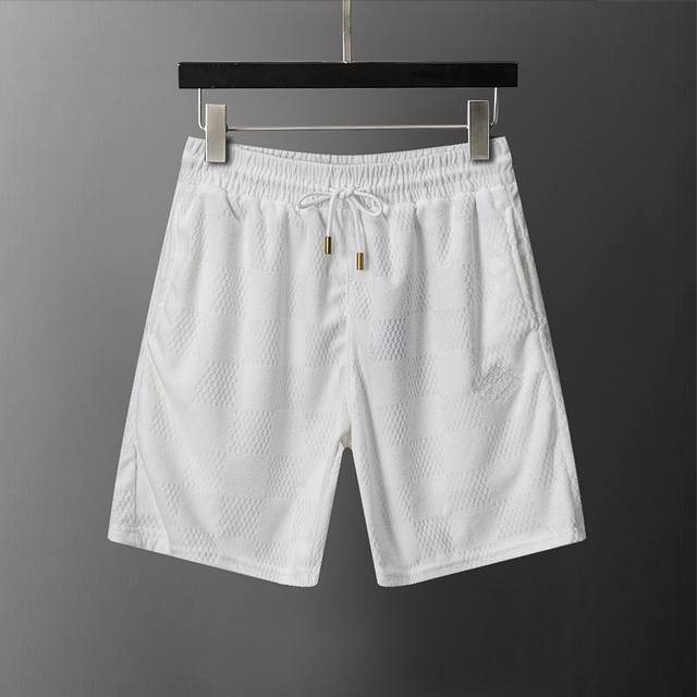Style No.: A904# L*V 2026 Spring/Summer New Men's Towel Jacquard Casual Shorts