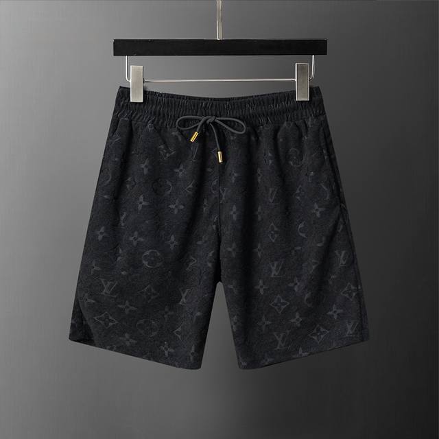 Style No.: A900# L*V 2026 Spring/Summer New Men's Towel Jacquard Casual Shorts