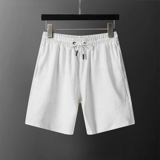 Style No.: A888# Gu*Cci Spring/Summer 2026 New Knitted Jacquard Casual Shorts M