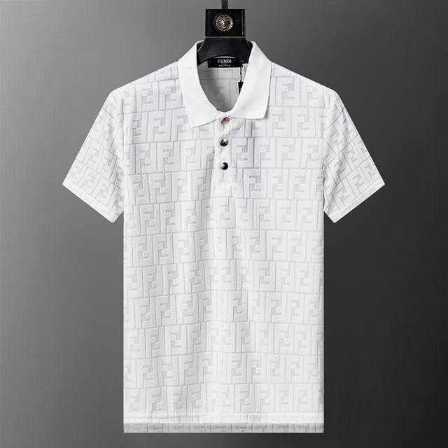 Style No.: A876# 2026 Spring/Summer New Polo Shirt, Terry Jacquard Fabric, Offi