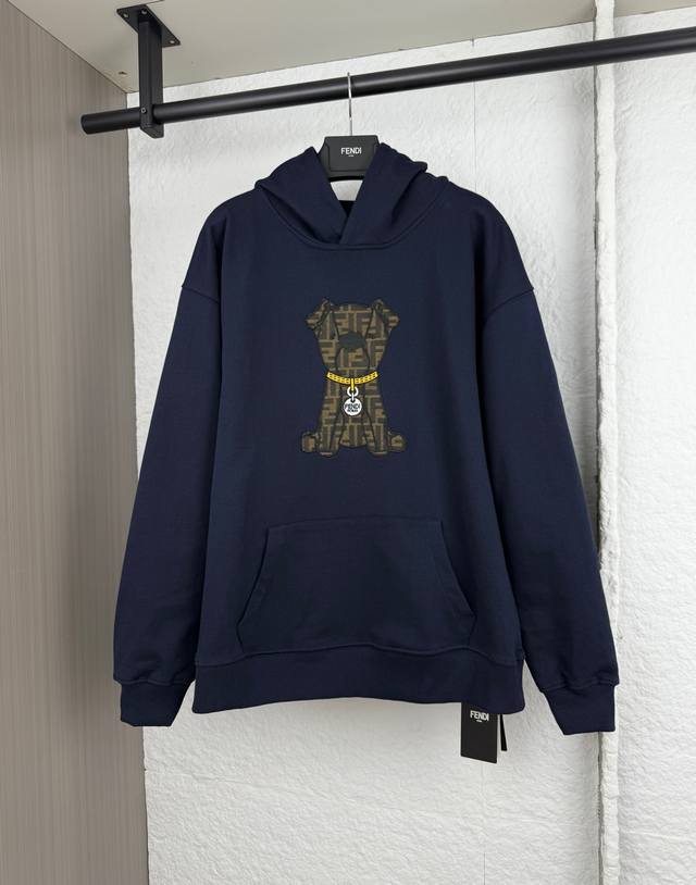 Fendi Puppy Pattern Appliqu