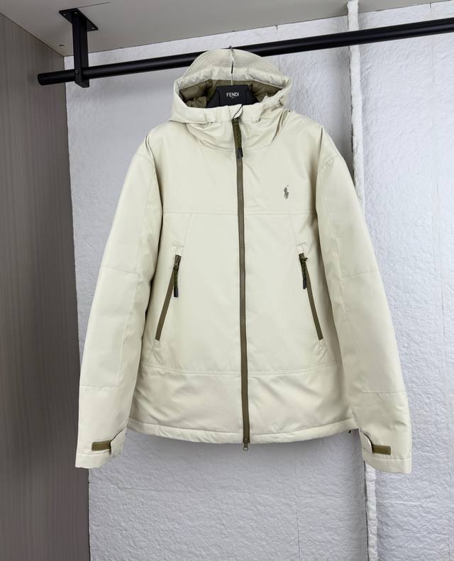 Ralph Lauren logo embroidered down jacket SML XL