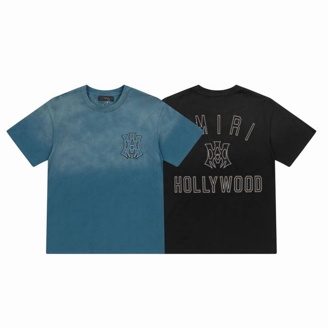 Amiri washed version with appliqu