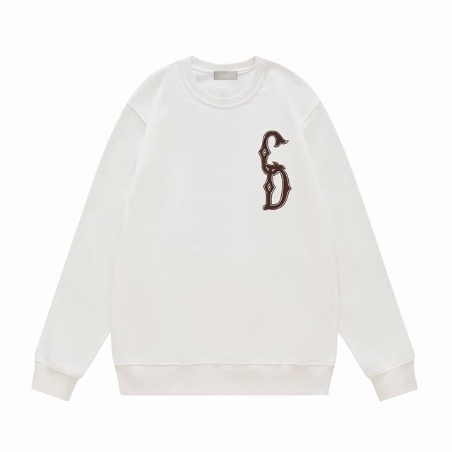 Fw25 Autumn/Winter Crew Neck Printed Sweatshirt Series -Di* Sweatshirt with Cd l