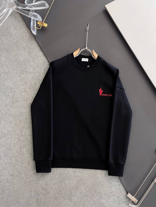 Moncler Autumn/Winter Unisex Couple Style Newest Trade Order Long-Sleeved Sweats