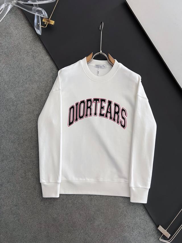 Dior Fall/Winter Unisex Couple Style Long-Sleeved Sweatshirt, latest trade order