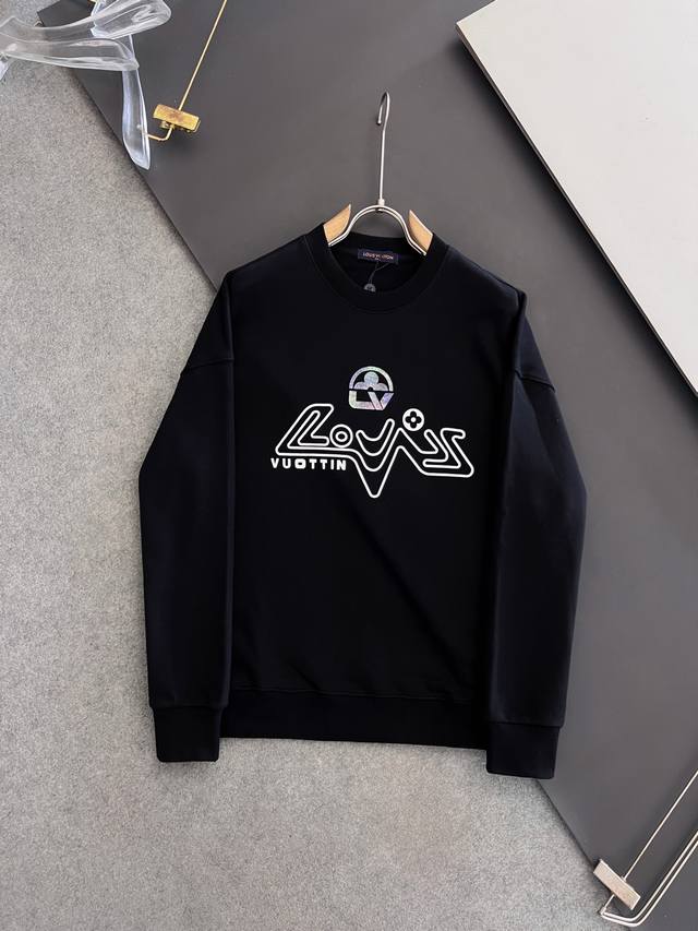 Louis Vuitton LV Fall/Winter Unisex Couple Style Long-Sleeved Sweatshirt, latest