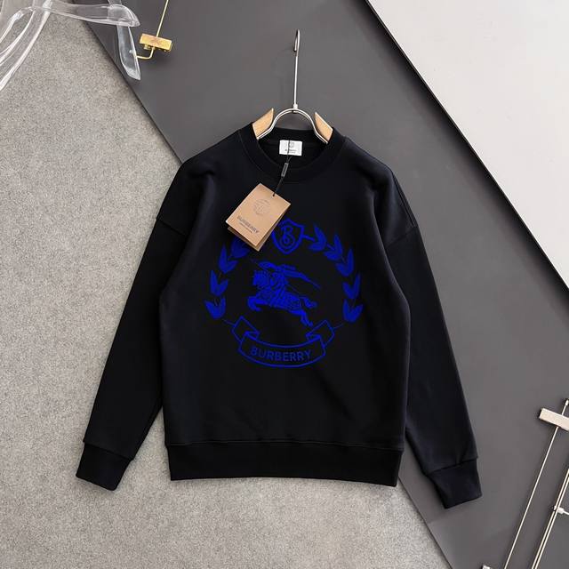 Burberry Fall/Winter Unisex Couple Style Long-Sleeve Sweatshirt, latest trade or