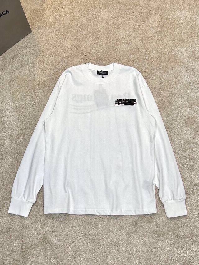 Bearltongs Haute Couture Cola Embroidered Letter Long-Sleeve T-Shirt. Made of pu