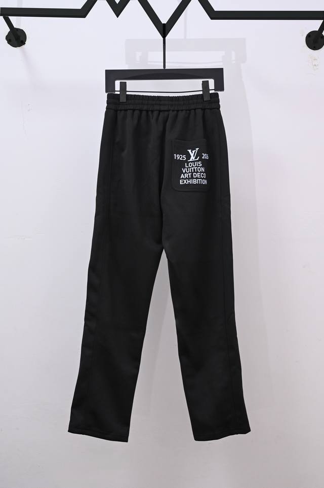 Style Number: M2162 Lv Louis 2025 Autumn/Winter New Logo Embroidered Casual Pan