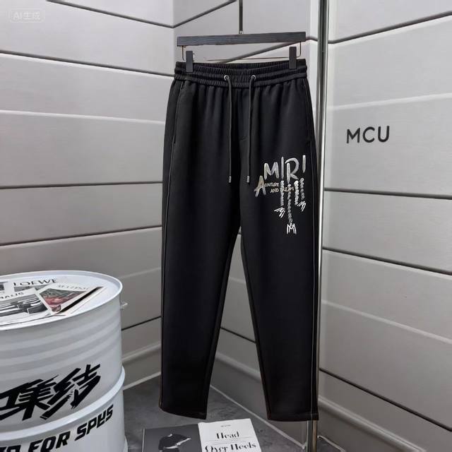 Amiri 2025 Autumn/Winter New Casual Pants! Available simultaneously on the offi
