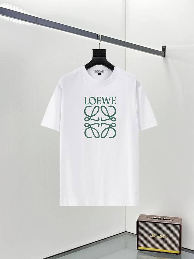 Loewe 25Ss New Short-Sleeve T-Shirt, top-quality version with heavy-duty printin
