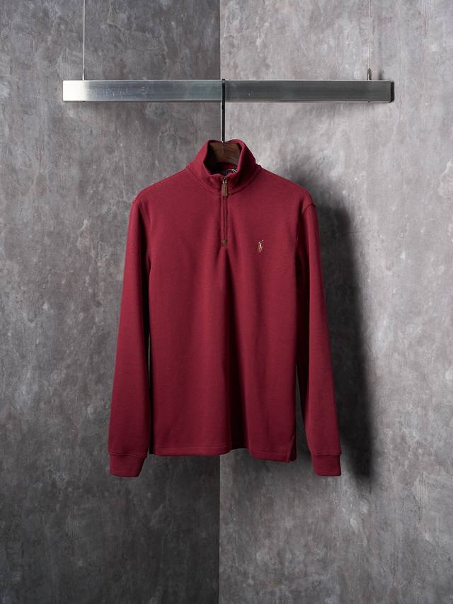 Real item hanging photo Ralph Lauren Colorful Pony Logo Embroidered Zipper High