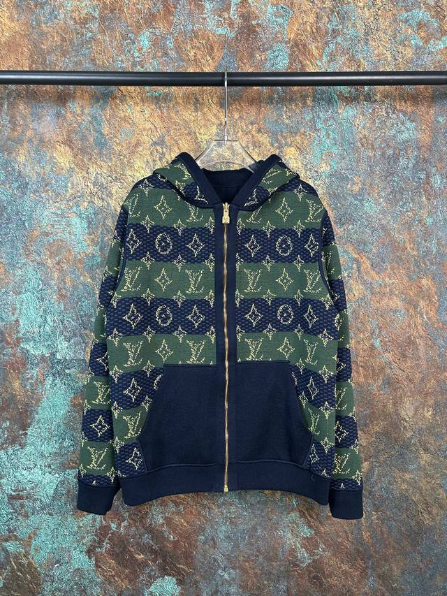 Louis Vuitton LV Spring/Summer 2026 New All-over Logo Print Long-Sleeve Reversib