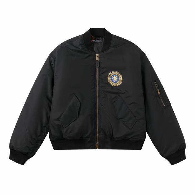 Blcg 25Fw New Patchwork Pilot Jacket, Custom-Made, Densely Perforated Cold-Press