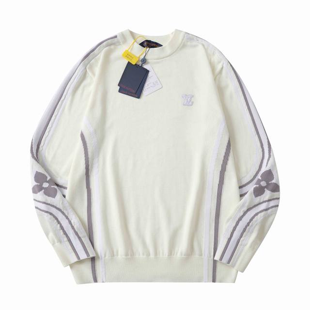 Louis Vuitton Ski Sleeve Floral Knit Sweater ( ) Craftsmanship: Made from a tech