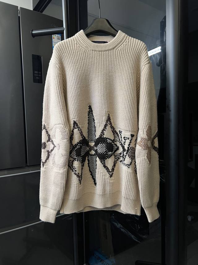 Next day Louis Vuitton 26Ss Fall/Winter Ski Collection Intarsia Chunky Thread Cr