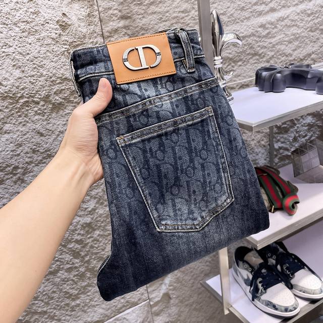 Dior 2025 Autumn/Winter New Arrival High-End Jeans, Original European Quality,