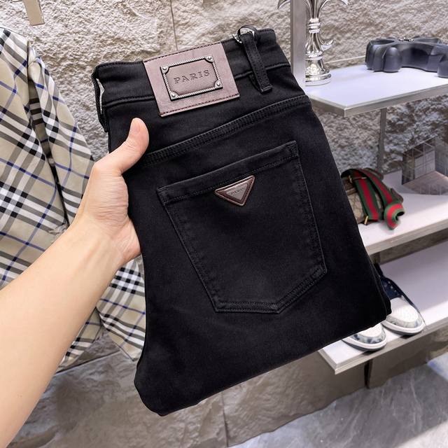 Prada 2025 Autumn/Winter New Arrival High-End Jeans, Original European Quality,