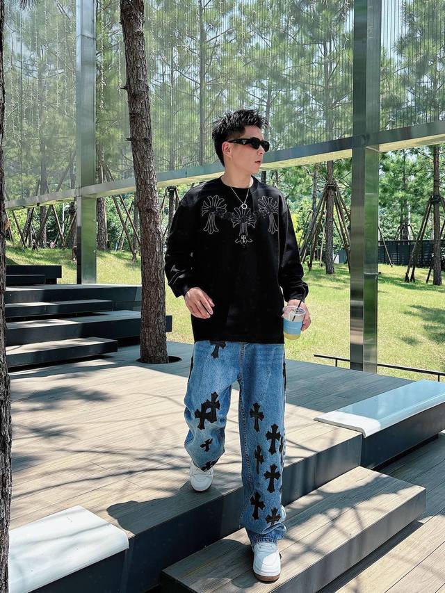 Chrome Hearts New Arrival, First Release, Latest Retail Style, Long-Sleeved Hig