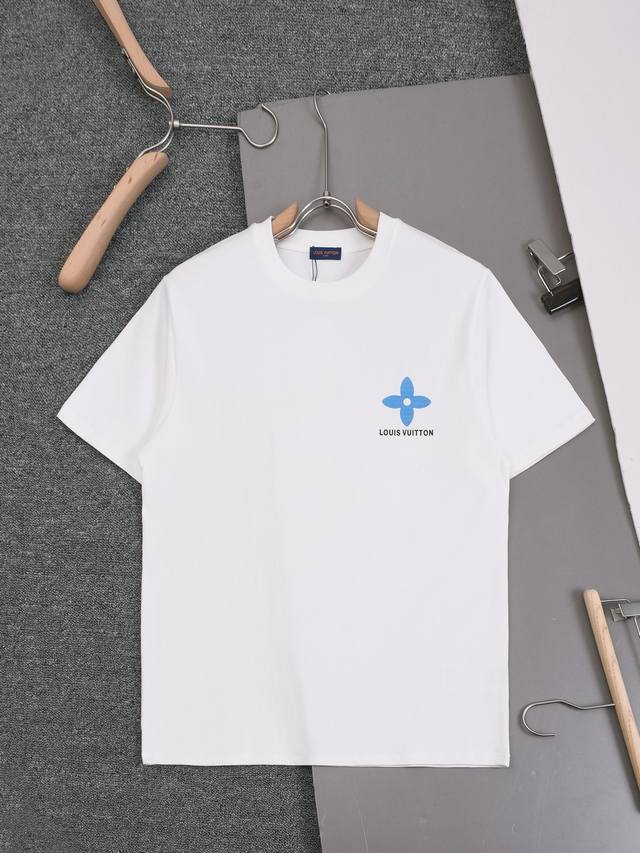 New Arrival 2026 SSLV Printed Crew Neck T-Shirt, custom-woven and dyed pure cott