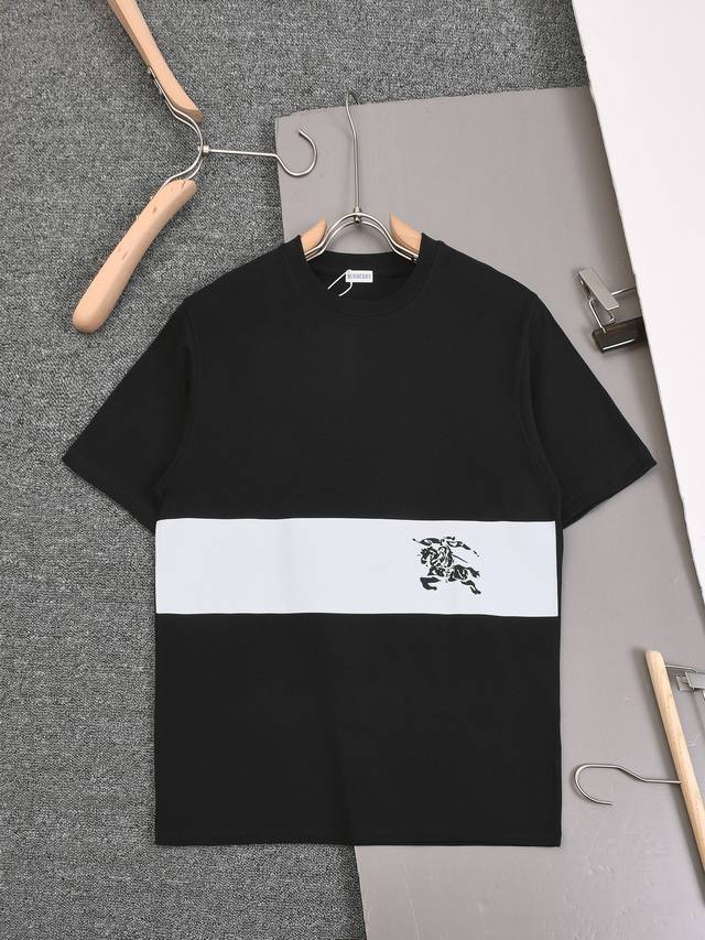 New Arrival 2026Ss Horse Print Crew Neck T-Shirt, custom-woven and dyed pure cot