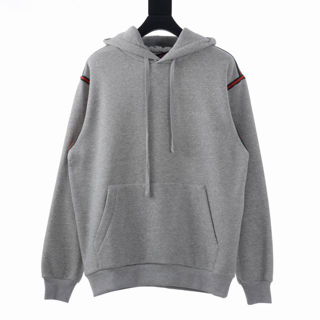 High-quality Gucci grey woven hoodie set. Original top purchased for 11,000 RMB