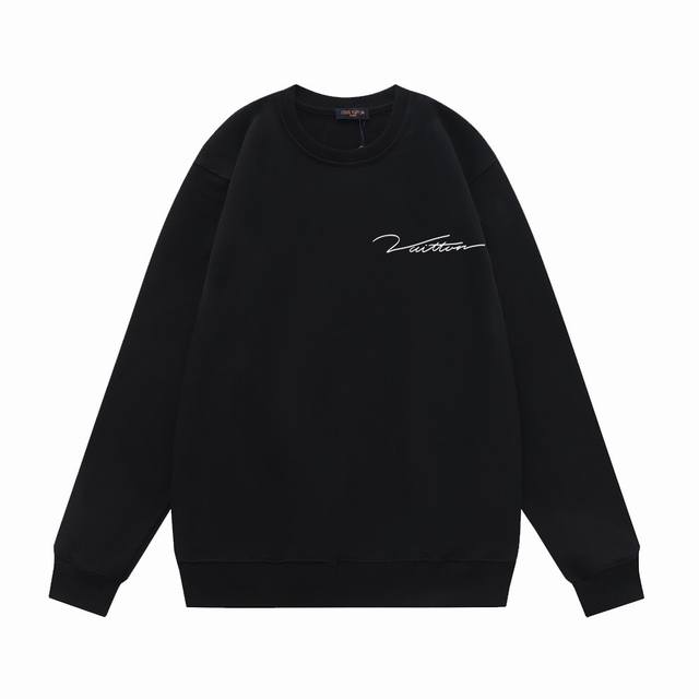 Lv Fw25 Autumn/Winter Crew Neck Printed Sweatshirt Series -1V Autumn/Winter Runw