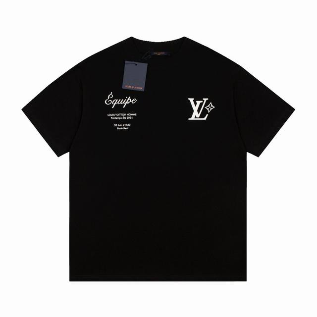 High-quality Louis Vuitton 25Ss new employee uniform short-sleeved shirt with l