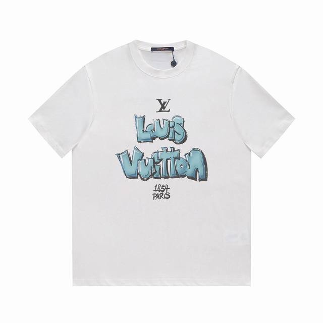 LV Spring/Summer Collection Louis Vuitton Hand-Painted 3D Expanded Brand Letter