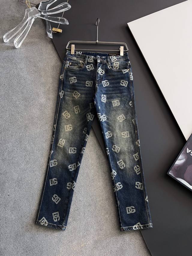 2825Dg*, Heavy-duty washed casual jeans, made with imported original washed stre