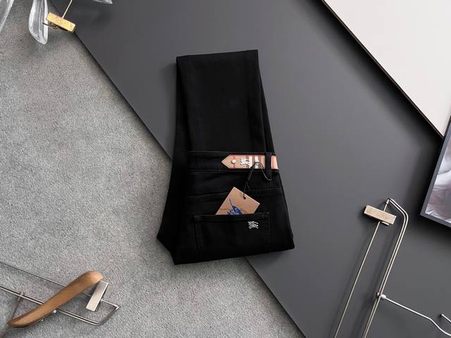 Bur*, Heavy-duty washed casual jeans, made with imported original washed stretch