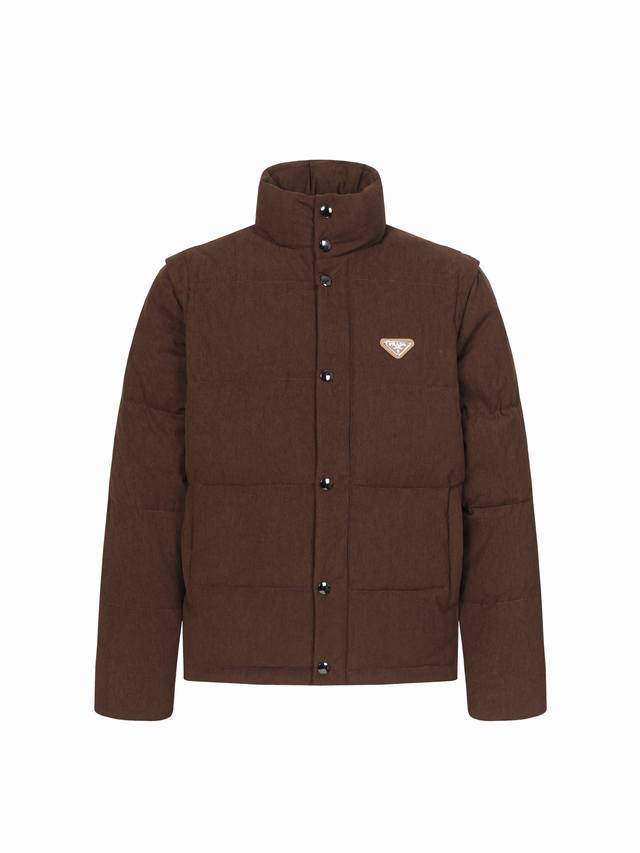 Prada 25Ss New Triangle Logo Functional Custom Velvet Corduroy with Rich and De