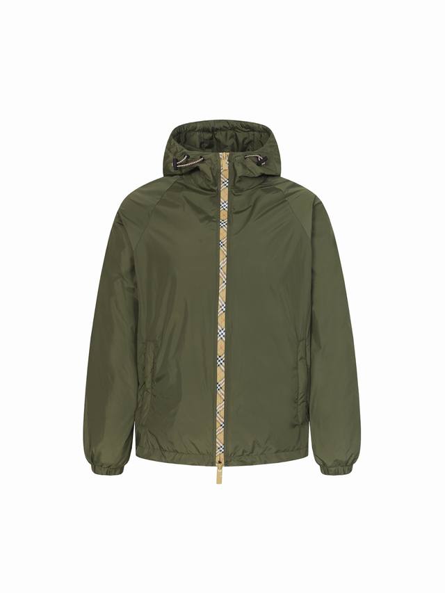 Burberry Silicone Stamp Nylon Hooded Jacket This jacket embodies unparalleled cr