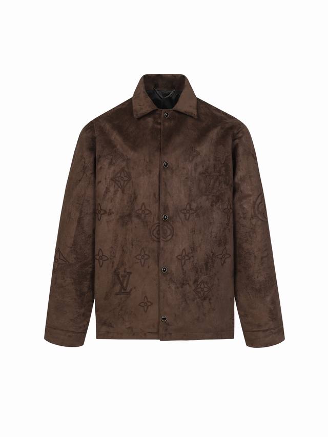 LV Suede Shirt Jacket ( ). Original version purchased for 36,500. Developed usin