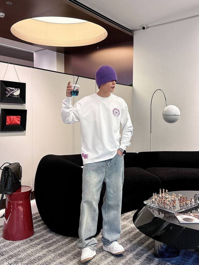 Pants p, Top p270 Chrome Hearts Ch New Cross Horseshoe Chrome Hearts Sanskrit 3