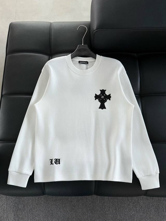 Clothing, Chromehearts Crew Neck Long Sleeve Top. Quality guaranteed! Made with