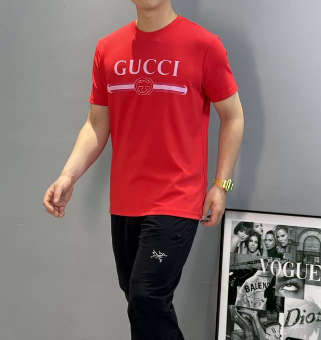 Gucci 25S New Modal T-Shirt. Classic Style Recommendation. The classic colorful