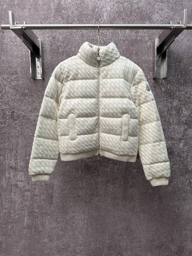 Moncler 26Ss Wool-Cotton Down Jacket ( ) Sizes: SML