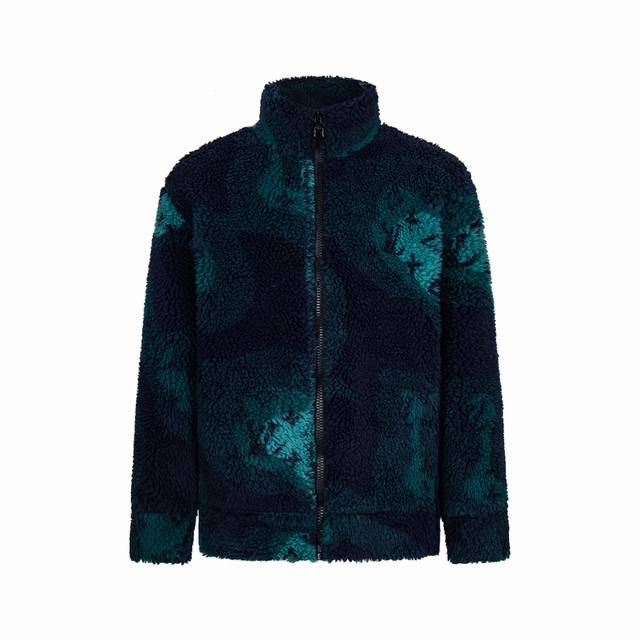 LV Sheep Wool Lambswool Teddy Jacket Correct Version Size 46 48 50 52 Made of te