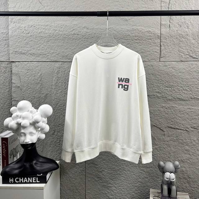 Alexander*2025 Early Autumn Wang Letter 3D Silicone Craft + Foaming Craft Long S