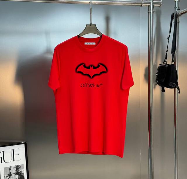 Off-White New Arrival Hot Selling Ow25Ss Austin-Style Short-Sleeve T-Shirt Overs