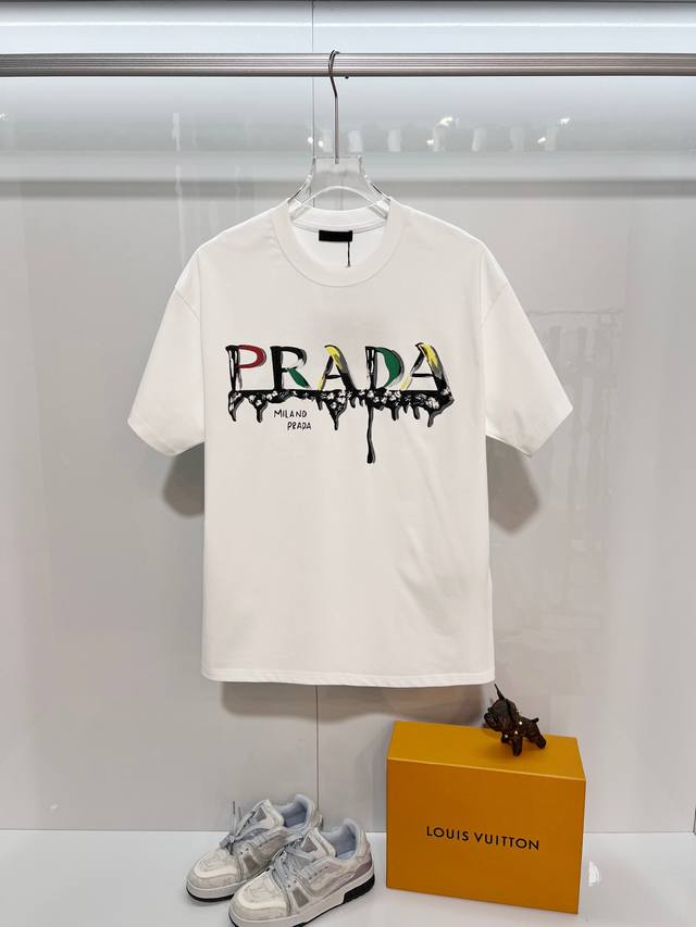 Prada 2026 New Style Official Website Synchronized Painted Graffiti Letter Logo