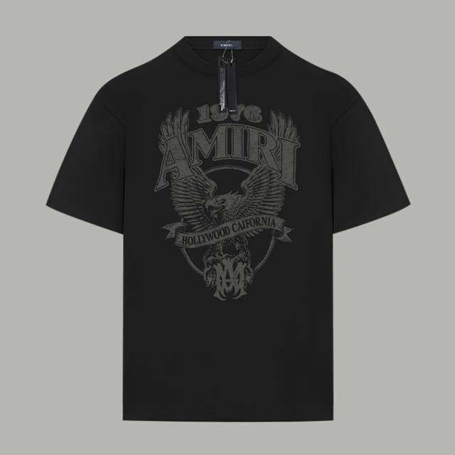 Amiri Official Website Limited Edition 1976 Distressed Logo and Letter Print Dou