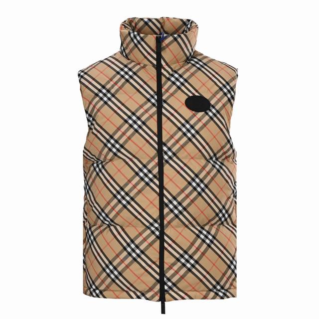 Burberry Leather Patch Check Down Vest ( ) is a protective nylon fabric made fro