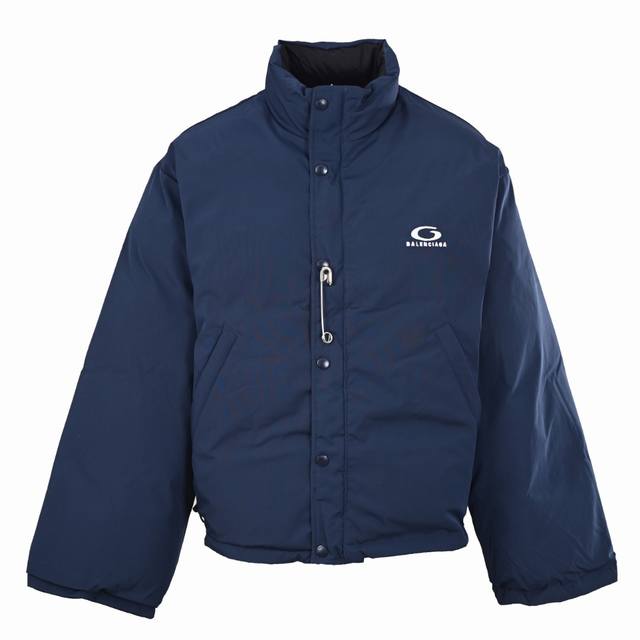 Balenciaga Blcg Circular Embroidery Reversible Safeguard Coat (Originally purcha